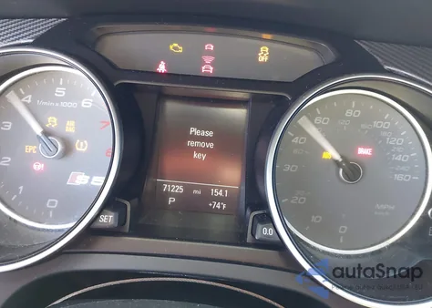 2013 Audi S5 3.0T Premium Plus z USA, uszkodzony, nr VIN WAUVGAFR5DA053416